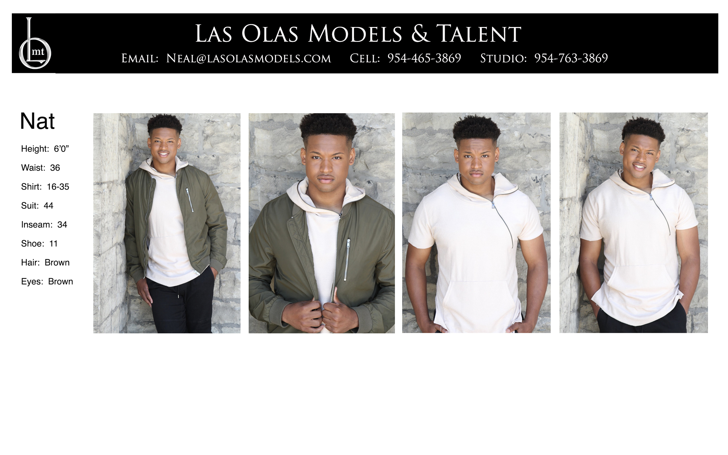 Model Fort Lauderdale Miami South Florida Print Catalog Video Fashion Model Male Model - Las Olas Models Fort Lauderdale Miami - Nat